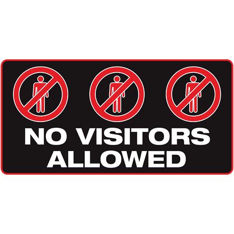 visitors allowed banner plum grove