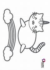 Bubakids Kitty Sheets sketch template