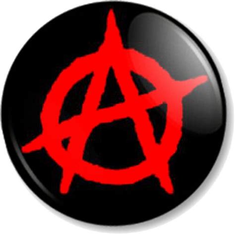 Anarchy Symbol 25mm 1 Pin Button Badge Logo Punk Emo Rock