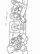 Coloring Pages Bit Brawl Stars Printable sketch template