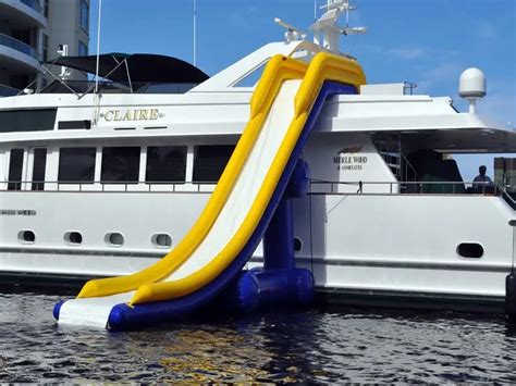 tophop yacht  water park  water  boat inflatable
