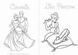 Cinderela Livrinho Castelo Fazendo Links sketch template