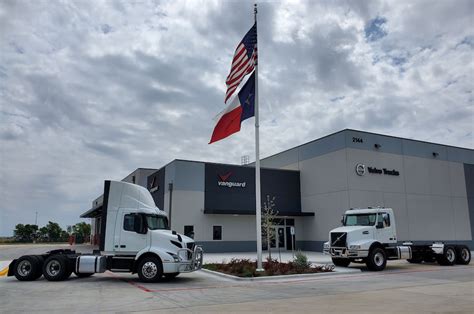 vanguard truck centers opens  volvo trucks dealer facility