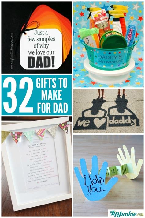 homemade fathers day gifts tip junkie