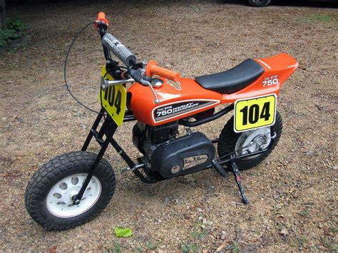 dirt track mini phil  racing vintage racing motorcycle