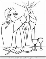 Catholic Coloring Pages Thanksgiving Printable Getcolorings Color Eucharist sketch template