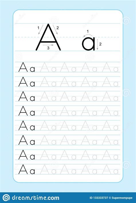 abc alphabet letters tracing worksheet  alphabet