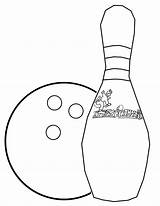 Bowling Printable Coloring Pages Outline Colouring Pins Ball Drawing Color Clipart Draw Cliparts Sheet Clip Alley Getcolorings Birthday Library Getdrawings sketch template