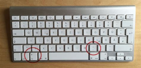 unendlich zeichen  der mac tastatur  gehts