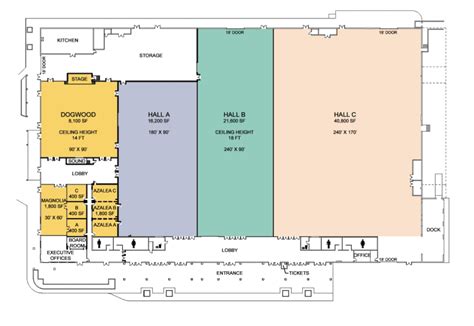 floor plans knoxville expo center