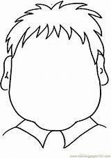 Face Blank Coloring Kids Pages Boy Faces Printable Head Template Girl Getcoloringpages Print Draw Drawing sketch template