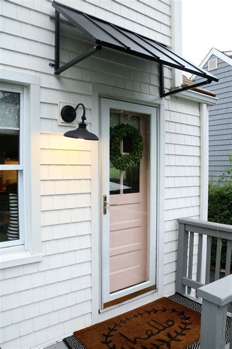 check    exterior home ideas porch awning house awnings awning  door