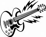Gitar Mewarnai Guitarra Kartun Malvorlagen Paud Elektrische Muslimah Mainan Kekinian Lilicatt Macam Remodel Gitarren sketch template