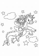 Lillifee Ausmalen Prinzessin Ausmalbild Einhorn Pferd Malvorlage Drachen sketch template
