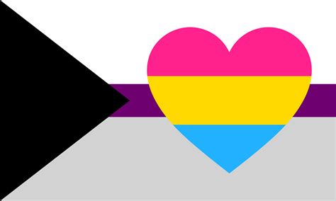 Demisexual Panromantic Combo Flag By Pride Flags On Deviantart