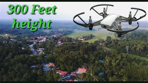 max height testing  dji tello drone camera  proof max altitude youtube