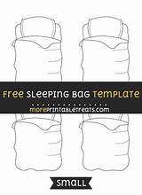 Bag Sleeping Choose Board Template sketch template