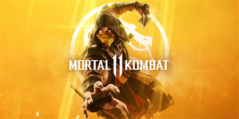 Wallpaper Mortal Kombat Karakter Scorpion Mortal Kombat 11 Mortal