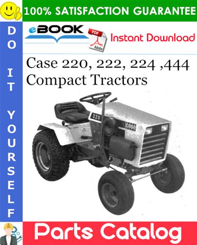 case     compact tractors parts catalog manual