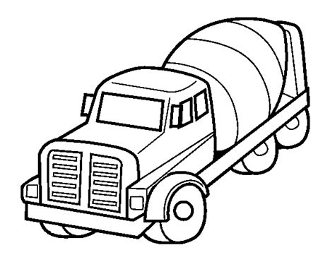 concrete mixer truck coloring page coloringcrewcom