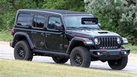 caught  jeep wrangler rubicon  shows  brand    production