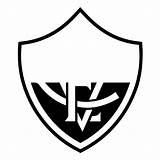 Vitoria Clube Esporte Svg sketch template