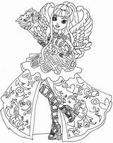 Ever After Coloring High Pages Raven Queen Cupid Dragon Print Printable Games Hood Kitty Cerise Getcolorings Cheshire Madeline Hatter Para sketch template