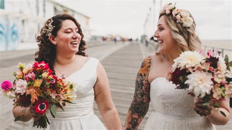 lgbtq couples reflect on what they wore on their wedding day glamour