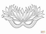 Mardi Coloring Gras Mask Printable Pages Venetian Masks Sheets Supercoloring Choose Board Carnival sketch template