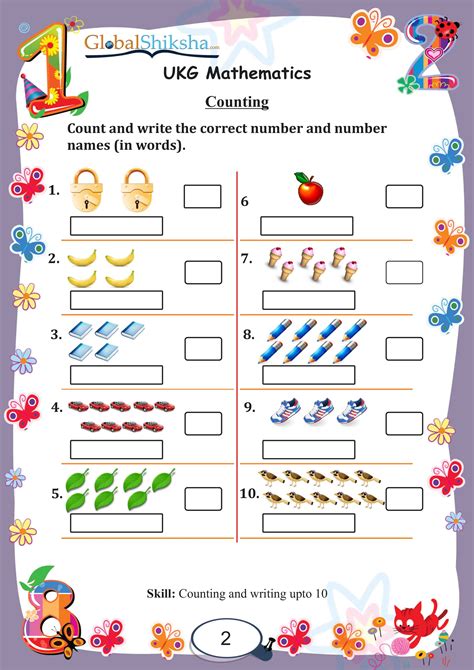 buy worksheets  ukg maths  english   india