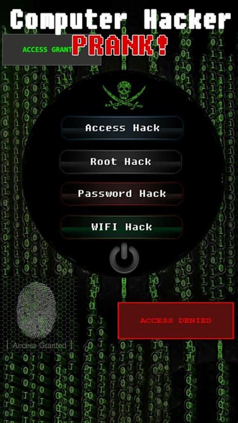 computer hacker prank android apps  google play