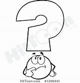 Question Mark Coloring Pages Colouring Getcolorings Color Print Getdrawings sketch template