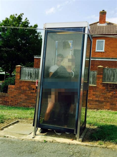 Randy Couple Who Had Sex In Phone Box In Broad Daylight Insist We Don