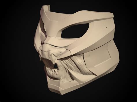 anreal printable predator mask stl