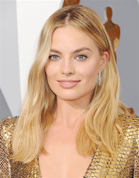 [photos] Margot Robbie’s Academy Awards Hair And Makeup