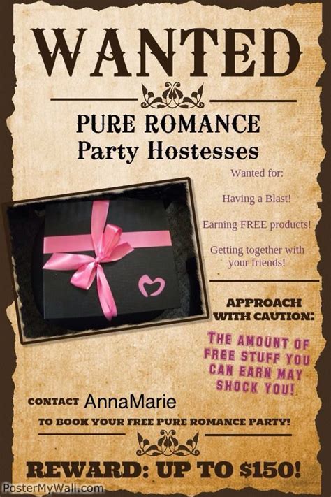 Host An Online Pure Romance Party With Me Today Message
