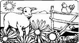 Farm Coloring Pages Coloringpages1001 sketch template