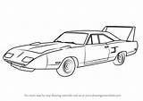 Plymouth Superbird Daytona 1970 Drawingtutorials101 sketch template