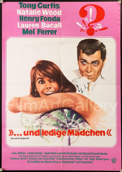 sex and the single girl movie poster german a1 23x33 original