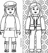 Coloring Pages American Girl Doll Printable Julie Kit Girls Grace Isabelle Print Getcolorings Two Standing Color Wondrous Kittredge Improved Getdrawings sketch template