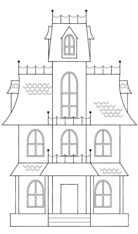 printable  haunted house template printable word searches
