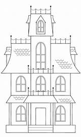 Haunted House Drawing Template Halloween Drawings Simple Templates Sketch Spooky Coloring 3d Patterns Easy Paintingvalley Cakecentral Want Visit Pages Acessar sketch template