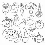 Coloring Vegetables Vector Thumbs Book Fruits Beet Character Illustrations Cute Stock Set Illustration Smiling sketch template