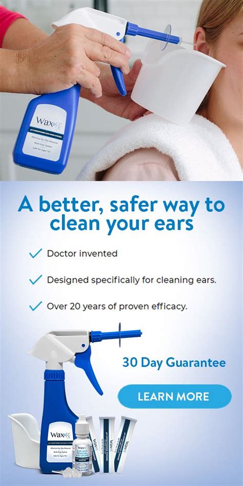buy  wax rx ear wash system ear cleaning cleaning  ears ear wax