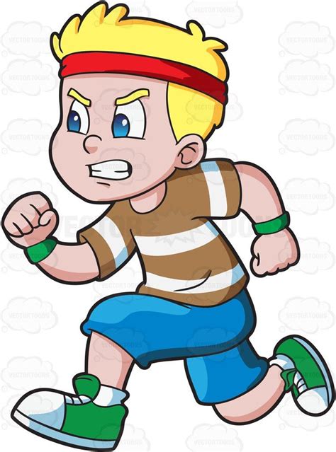 boy running fast  win  athletics race running cartoon running pose cartoon boy