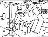 Minecraft Coloring Pages Lego Printable Getcolorings sketch template