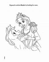 Palace Blondie Spunky Tangled Feedly Coloringdisney sketch template