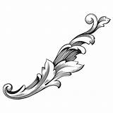 Filigree Vector Premium Element Classical Baroque Calligraphy Decorative Vintage sketch template