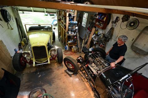Old School Hot Rods Built In A One Car Garage Hot Rod