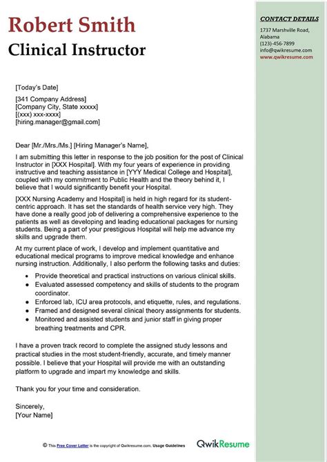 patient coordinator cover letter examples qwikresume